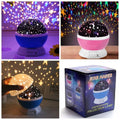 Night Light Star Lamp Starry Sky Projector| Galaxy Projector Starry Sky Rotating LED Night Light| 360° Rotation LED Star Light Lamp Table Night Lamp with 8 Color Lights Projection